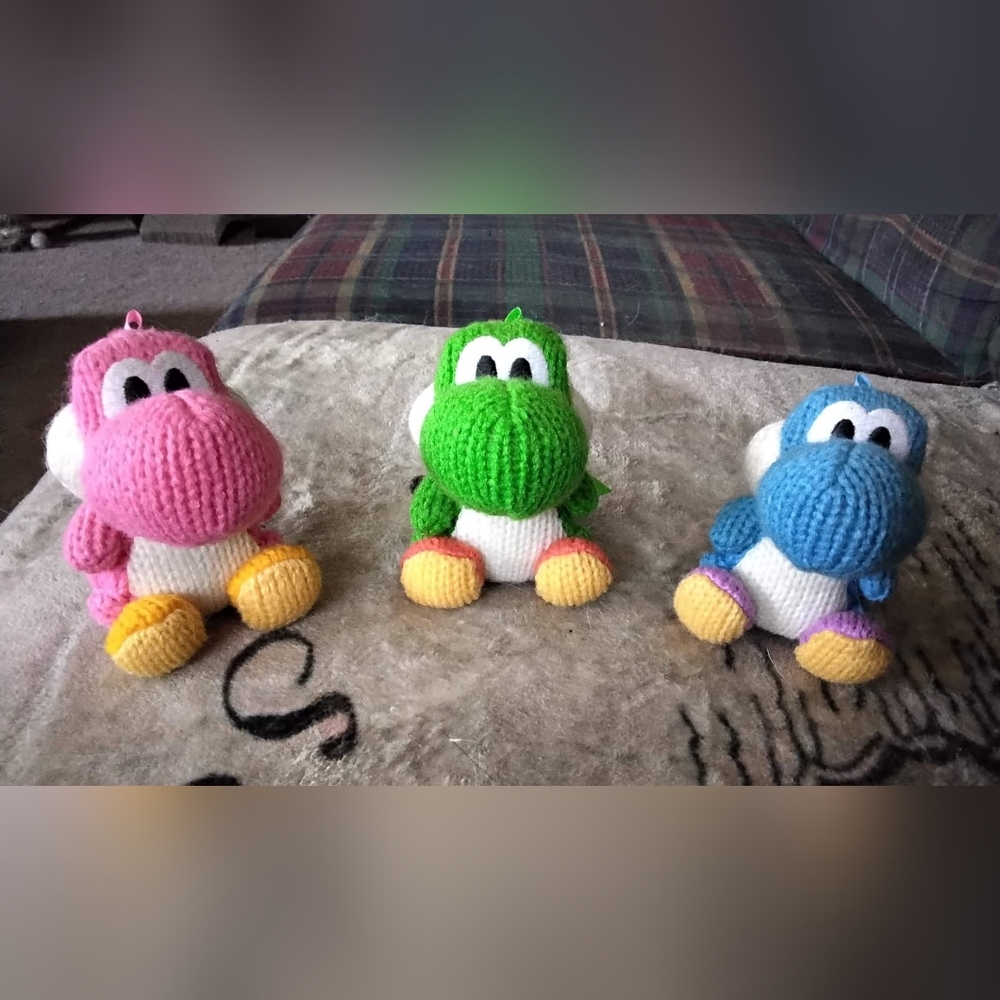 Yarn Yoshi amiibo 3-Pack